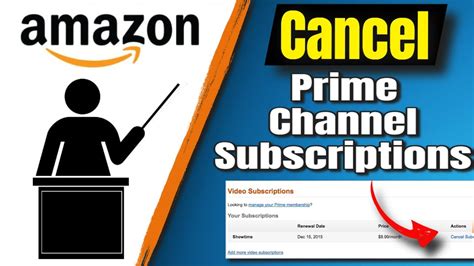 how to remove Amazon prime channels